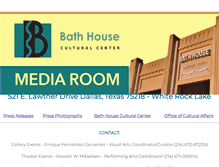 Tablet Screenshot of bathhousemedia.com